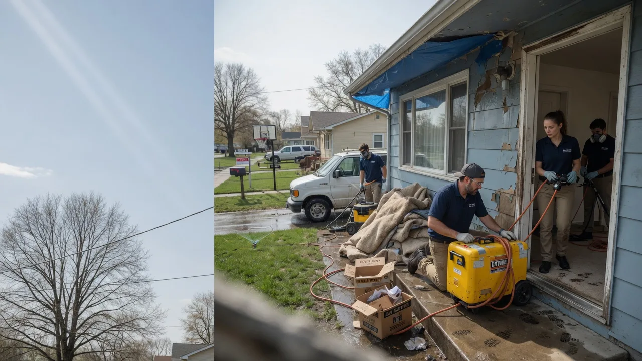 Basement Flood Cleanup in Zap, ND near me